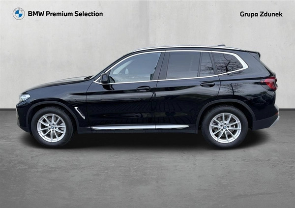 BMW X3 cena 174800 przebieg: 89421, rok produkcji 2021 z Pyrzyce małe 352